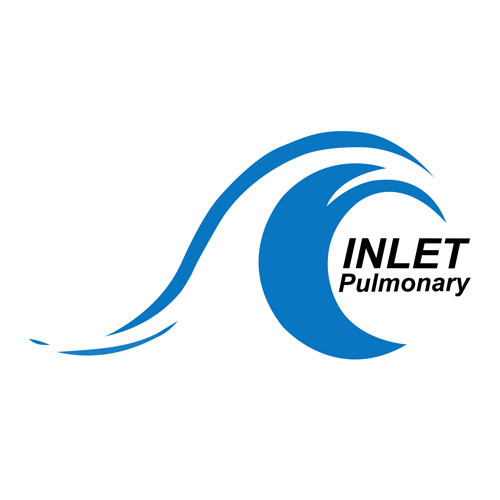 Inlet Pulonary logo with wave icon